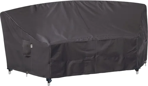 Vista 58 de Funda de Sofá Seccional de Servicio Pesado para Exteriores, Fundas Impermeables 600D para Sofá Seccional de Patio, Funda para Muebles de Jardín