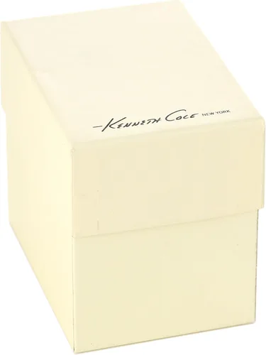 Vista 3 de Kenneth Cole New York Reloj casual marrón con correa de cuero de cuarzo para mujer (modelo KC2750), Cuarzo