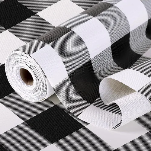 Vista 10 de Revestimiento de estante para armarios de cocina, forros de cajones no adhesivos antideslizantes de agarre fuerte, papel grueso para estantes