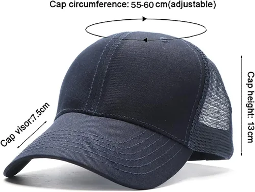Vista 29 de Gorra de béisbol 100% algodón clásico deportivo casual gorra de golf Sunhat tamaño ajustable