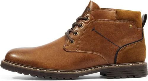 Vista 3 de Bruno Marc Botas de vestir Chukka para hombre, zapatos casuales para hombre