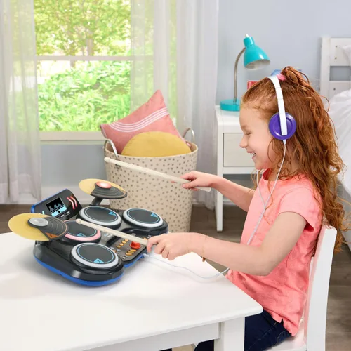 Vista 4 de VTech Kidi Star - Almohadilla de tambor, negra