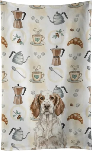 Vista 286 de Caroline's Treasures Afghan Hound - Toalla de cocina para barra de café, terciopelo frontal y lazo de algodón, lavable a máquina Sabueso afgano