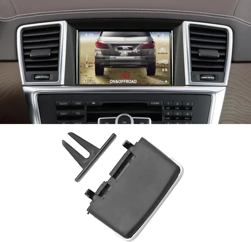 Vista 10 de Moonlinks Compatible con Mercedes Benz Clips de salida de ventilación de aire para centro/izquierda/derecha delantera, hebilla de ajuste