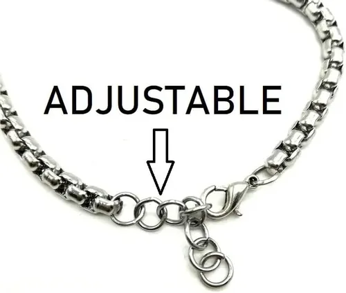 Vista 4 de Pulsera de escapulario, joyería católica para hombres, mujeres, adolescentes, niños, comunión, confirmación, regalo por MedjugorjeSouvenirs