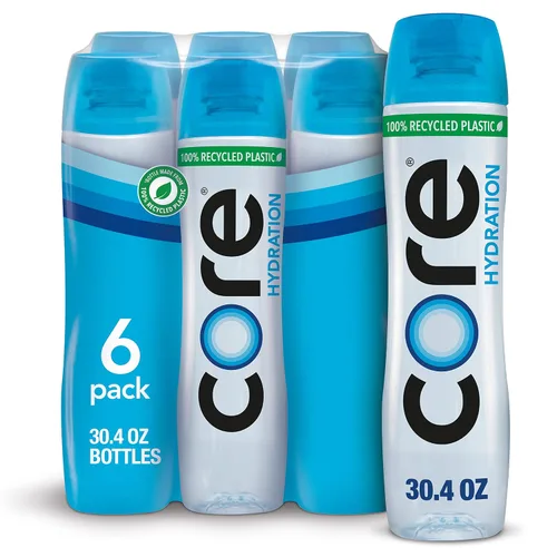 Vista 19 de Core Hidratación Agua perfectamente equilibrada, botellas de 0.5 L, 24 unidades (4 paquetes de 6)