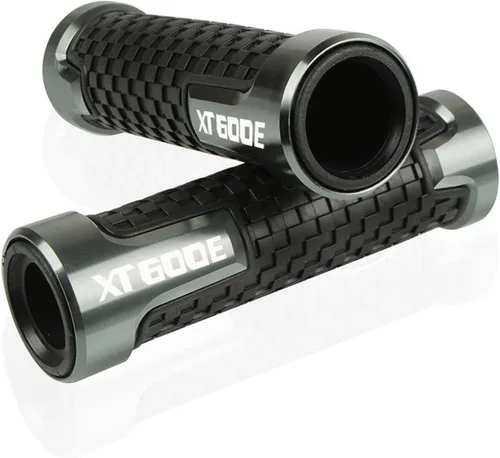 Vista 20 de Empuñaduras de manillar de motocicleta de 78 pulgadas, 0.866 in, agarres de manillar de motocicleta, tapa de extremo para Yamaha XT660E XT660 XT 4