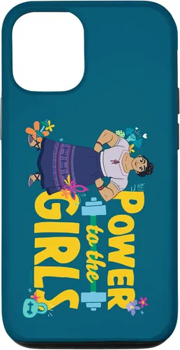 Vista 26 de Carcasa para iPhone 16 Disney Encanto Luisa Power to the Girls