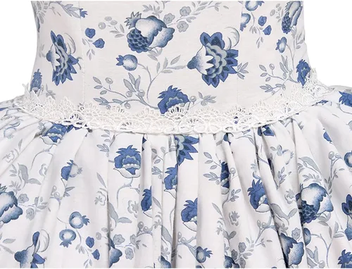 Vista 5 de 1791s Lady - Disfraz de doncella de inspiración victoriana estilo rococó para mujer