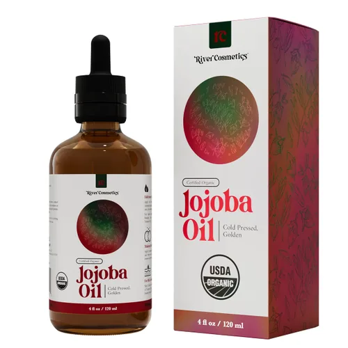Vista 4 de Aceite de jojoba orgánico, aceite de jojoba prensado en frío para la cara, cuidado de la piel y el cuidado del cabello, certificado orgánico USDA