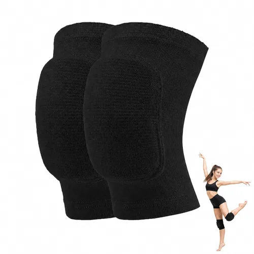 Vista 7 de Rodilleras de voleibol para mujeres, hombres, jóvenes y niños, rodillera para baloncesto, fútbol, baile, yoga, tenis, correr, ciclismo