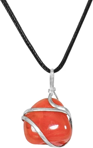 Vista 49 de PYOR Collar con colgante curativo de Reiki de cristal, gemas de buena suerte, prosperidad, riqueza, piedras preciosas naturales, collares de buena