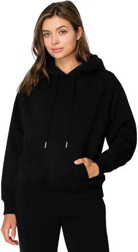 Vista 23 de Cali1850 Cloud Nine - Sudadera con capucha de forro polar para mujer, ajuste relajado, capucha de doble capa, puños y dobladillo acanalados