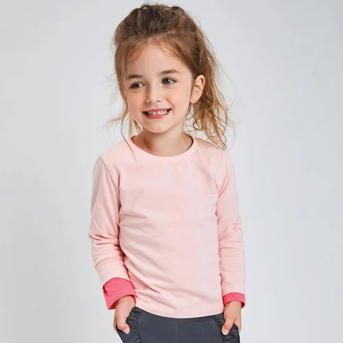 Vista 2 de HonestBaby Multipack Long Sleeve T-Shirts Tee 100% Organic Cotton Infant Baby, Toddler, Little Kids Boys, Girls, Unisex