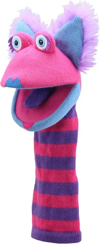 Vista 2 de The Puppet Company - Marioneta de punto - Kitty, 15 pulgadas