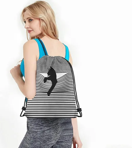 Vista 4 de Beabes Skulls - Bolsas con cordón para gimnasio, bolsa con cordón, Multi-a121, Mochilas de viaje