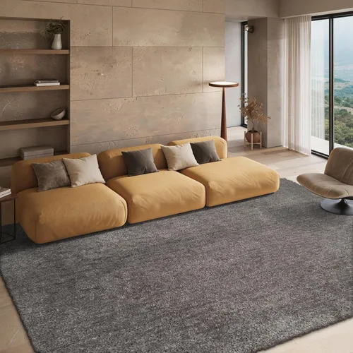 Vista 12 de SAFAVIEH Popcorn Shag Collection - Alfombra decorativa, 2 x 3 pies, beige, hecha a mano, 1.8 pulgadas de grosor, ideal para zonas de alto tráfico