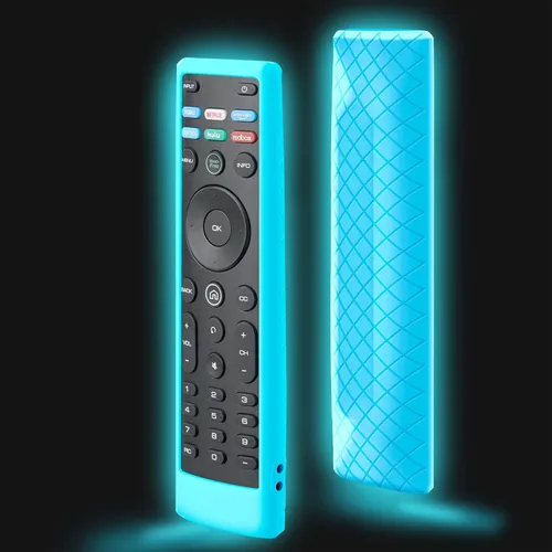 Vista 9 de Funda para control remoto Vizio, compatible con Vizio Remote Case XRT136 / XRT140 D Series Universal Smart TV Control Reemplazo Funda de silicona
