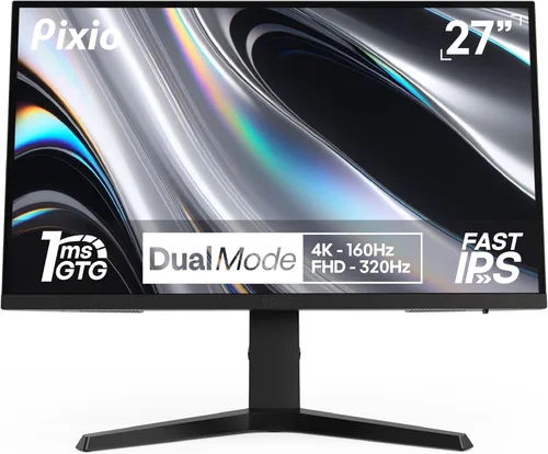 Vista 10 de Pixio PX27U Wave Beige 27 pulgadas 160Hz Frecuencia de actualización 4K 3840x2160p Resolución Panel IPS rápido 1ms GTG Tiempo de respuesta Monitor