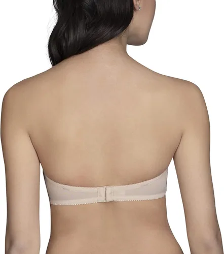 Vista 3 de Vanity Fair Gel Touch - Brasier sin tirantes acolchado para mujer (32A - 38D)