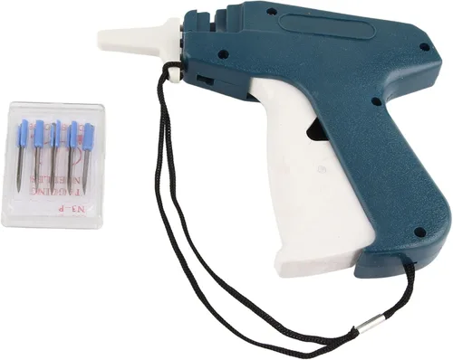 Vista 6 de Yosoo Tagging Gun for Clothing with Ergonomic Handle 5 Replacement Needles
