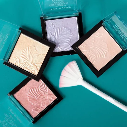 Vista 16 de wet n wild MegaGlo - Polvo resaltador, maquillaje iluminador, brillo brillante, tiempo de floración de oro rosa rosa Bloom Time
