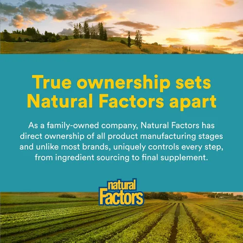 Vista 7 de Natural Factors Cápsulas de ácido alfa-lipoico de 100 mg, 60