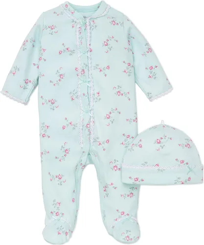 Vista 5 de Little Me baby-girls Footie and Hat