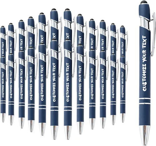 Vista 178 de AIFLM Bolígrafos personalizados con nombre a granel hasta 500 unidades de bolígrafos grabados gratis con tu nombre y texto para negocios