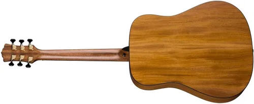 Vista 2 de Luna Grabadora de arte toda guitarra DREADNOUGHT de madera maciza de 6 cuerdas, 21 trastes, cuello en forma de C, RO