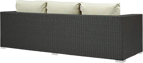 Vista 5 de Modway - Sillón para exteriores Lienzo antiguo Beige