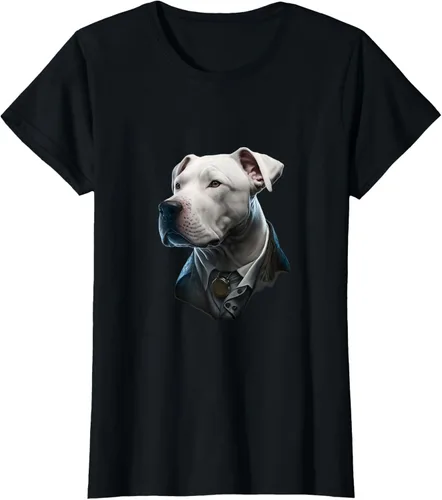 Vista 49 de Detective Dogo Argentino - Camiseta para perro, Negro