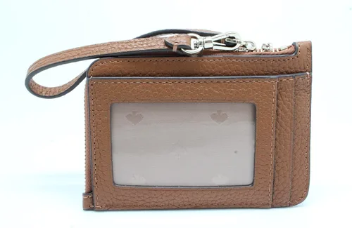 Vista 3 de Kate Spade New York Leila - Tarjetero de cuero con diseño de jengibre cálido, Warm Ginge (910)