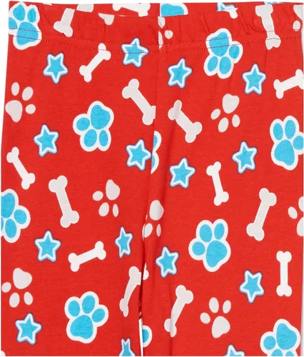 Vista 10 de Nickelodeon Paw Patrol - Conjunto de pijama de algodón ajustado de 6 piezas, suave y lindo para niños