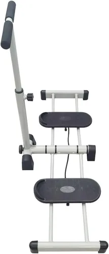 Vista 7 de Entrenador de simulador de esquí Equipo de fitness de pierna Aeróbica Fitness Stepper Home Fitness Trainer Negro