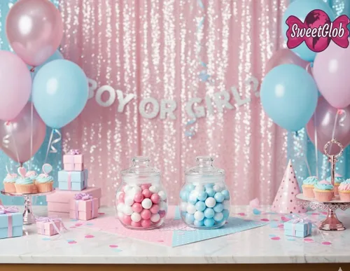 Vista 5 de Bolas de chicle de 1 pulgada para máquina de bolas de chicle, bolas de chicle de celebración (mezcla de niña bebé