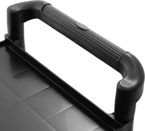 Vista 4 de Jubilee Carrito de servicio utilitario de 3 niveles con ruedas, 31.5" x 37.5