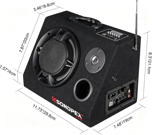 Vista 8 de Altavoz Bluetooth del gabinete del taller, reproductor de música digital