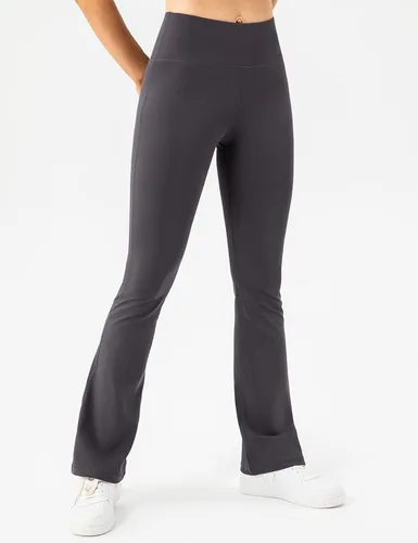 Vista 5 de Lavento Pantalones de yoga acampanados para mujer con corte de bota
