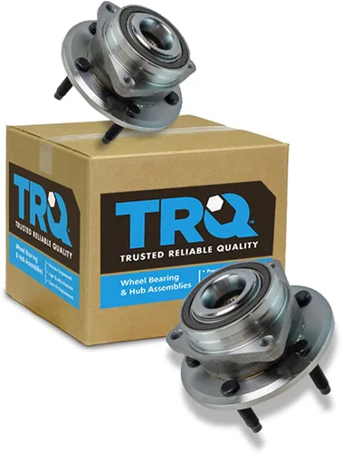 Vista 117 de TRQ Juego de 2 rodamientos de rueda delantera y conjunto de cubo compatible con Tesla 3 2020 Y 2018-2019 para Tesla 3 2020 Tesla Y AWD 2018-2019
