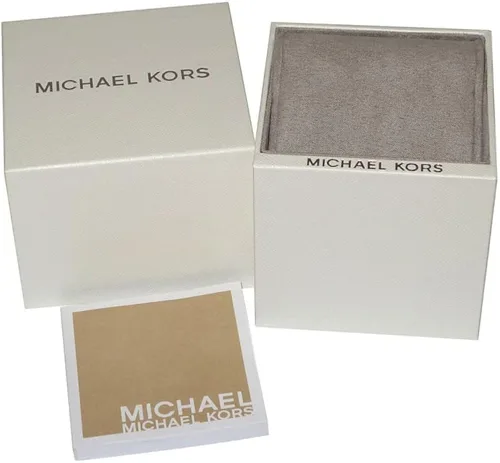 Vista 5 de Michael Kors Janelle MK7141 - Reloj de acero inoxidable con tres manecillas para mujer Blanco Movimiento de cuarzo