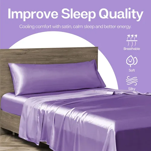 Vista 239 de MR&HM - Funda de almohada de satén