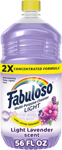 Vista 17 de Fabuloso Limpiador multiusos y limpiador de suelos, concentrado 2 veces, aroma a lavanda, 56 onzas líquidas