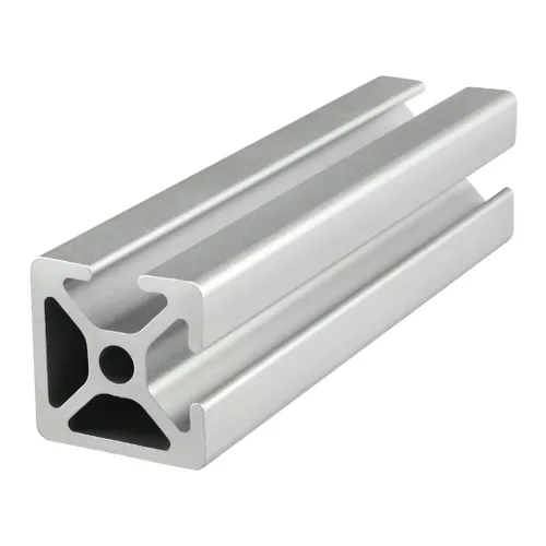 Vista 8 de 8020, 25-2502, Serie 25 Aluminio 0.984 in x 0.984 in 25x25 Bi-Slot Extrusión de aluminio de doble canal T Rail ranurado 80/20 Perfil liso