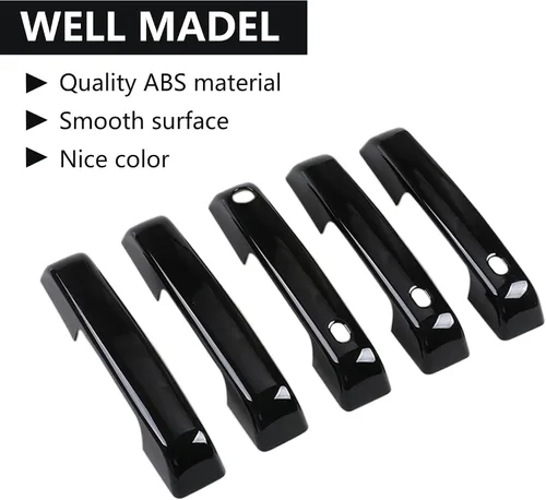 Vista 6 de Protector de arañazos para manija de puerta trasera, cubierta de manija de puerta trasera compatible con Ford Bronco 2021 2022 2023 2024 2025