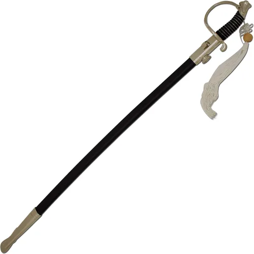Vista 32 de Medieval Warrior Sable conmemorativo de caballería estadounidense con vaina