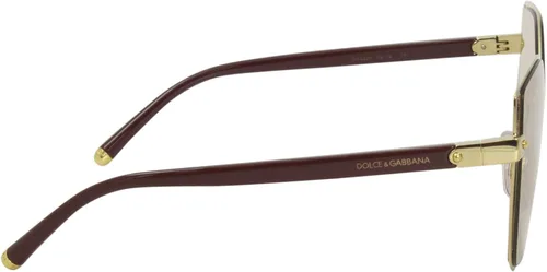 Vista 3 de Dolce&Gabbana DG2236 - Gafas de sol 0202-28 -, marrón claro Tampo D&g Silver DG2236-02-02-28