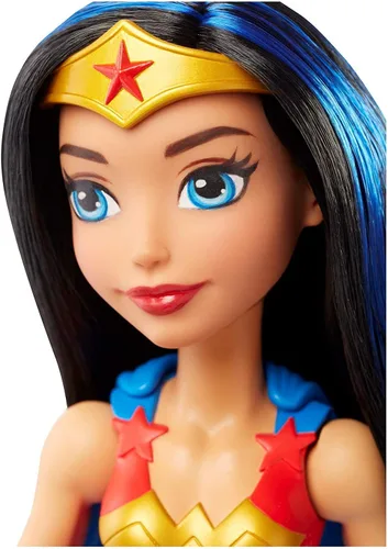 Vista 3 de Muñeca de acción de 12 pulgadas de la Mujer Maravilla, DC Super Hero Girls