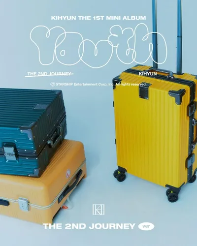 Vista 7 de DREAMUS KIHYUN YOUTH 1er Mini álbum CD+Photobook+Photocard+Billete de viaje+Pegatina+POB+Seguimiento (versión GOODBYE YOUTH)