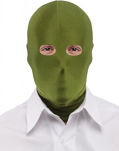 Vista 23 de Seeksmile Zentai - Máscara capucha unisex de licra elastano